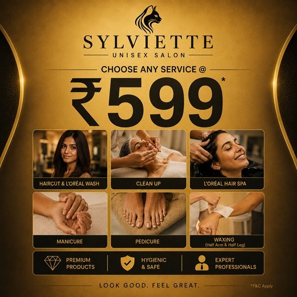 Offer: Choose Any of these Services @ 599